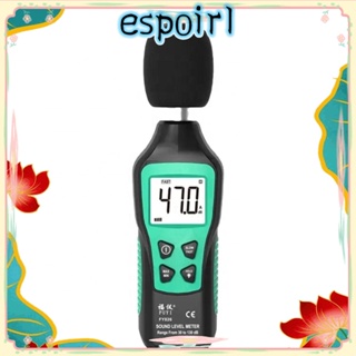 Espo เครื่องวัดระดับเสียงดิจิทัล หน้าจอ LCD 30dB เป็น 130dB แบบพกพา