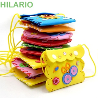 Hilario สติกเกอร์โฟม EVA คริสตัล หลากสีสัน สําหรับติดตกแต่งกระเป๋า DIY