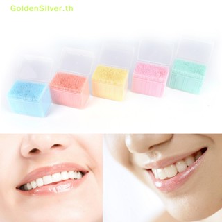 Goldensilver ไม้จิ้มฟันพลาสติก 2 ทาง 1100 ชิ้น SP TH