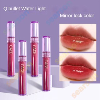 ลิป ลิป New Cosmetics Glaze Water Glass Water CACE Do Lip Syrup Mirror Honey Fade Not Mist Light Glaze Lip 【searson】 【searson】