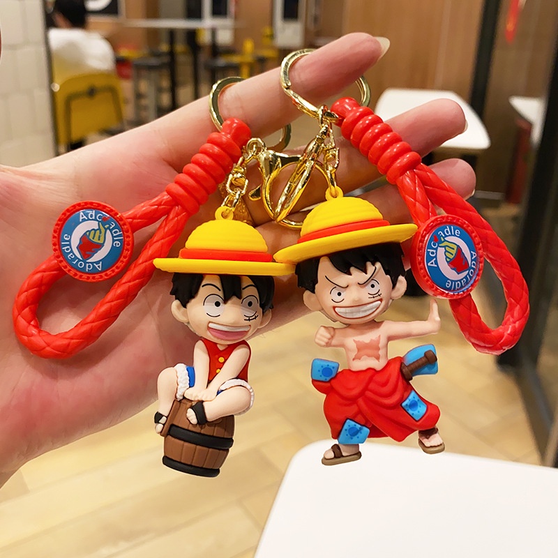 ของที่ระลึก // พวงกุญแจ / วันพีช แอนิเมชั่น ลูฟี่ การ์ตูน พวงกุญแจ กระเป๋านักเรียน จี้ พวงกุญแจ ของขวัญเด็กผู้ชาย