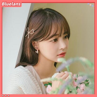 Bluelans กิ๊บติดผม รูปโบว์ กันลื่น ที่ทนทาน เครื่องประดับ สําหรับผู้หญิง