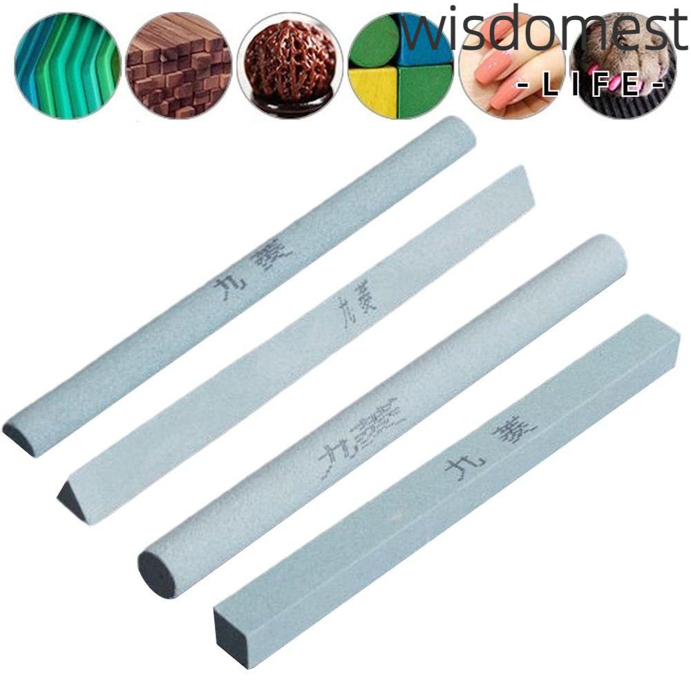 Wisdomest หินลับมีด ทรงกลม 320 กริต หินอ่อน สามเหลี่ยม คุณภาพสูง