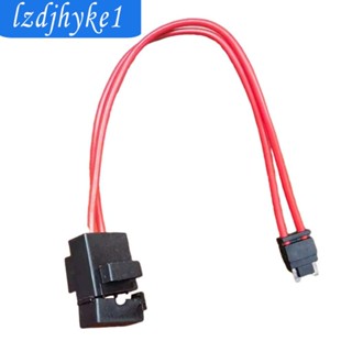 [Lzdjhyke1] อะแดปเตอร์สายไฟ 2 Pins ติดตั้งง่าย สําหรับรถยนต์