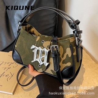 KIQUNE   กระเป๋าสะพาย ข้าง กระเป๋าผู้หญิงสะพายข้าง 2023 new  High quality สไตล์เกาหลี Trendy fashion L91TN23 37Z230910