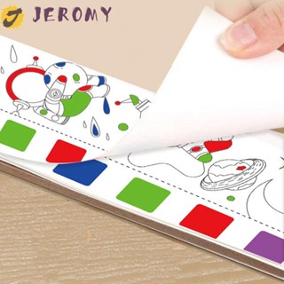 Jeromy Gouache สมุดวาดภาพกราฟฟิตี้ พร้อมแปรง และกระดาษสีน้ํา DIY