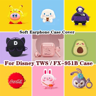 【Case Home】เคสหูฟัง แบบนิ่ม ลายการ์ตูนดิสนีย์ TWS สําหรับ Disney FX-951B NO.1