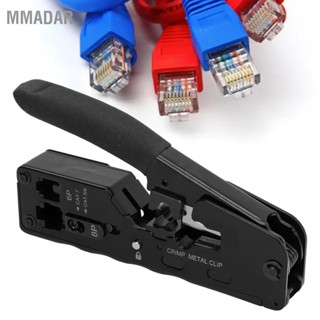 Mmadar Rj45 คีมย้ําหางปลา 6P 8P สําหรับ Rj11 Rj12 Cat5 Cat6 Cat7