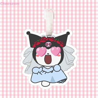 พวงกุญแจพลาสติก จี้ตุ๊กตาการ์ตูนอนิเมะ Sanrio Kuromi น่ารัก สําหรับห้อยกระเป๋าเป้สะพายหลัง กระเป๋าเดินทาง