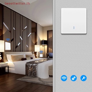 Tweet 433MHz RF สวิตช์ควบคุมระยะไกลไร้สาย 86 Type TH