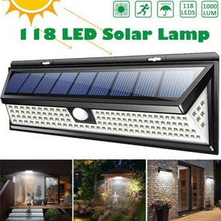 Led Motion Sensor Light Solar Powered Wall Lights Wireless Security Lamp Outdoor