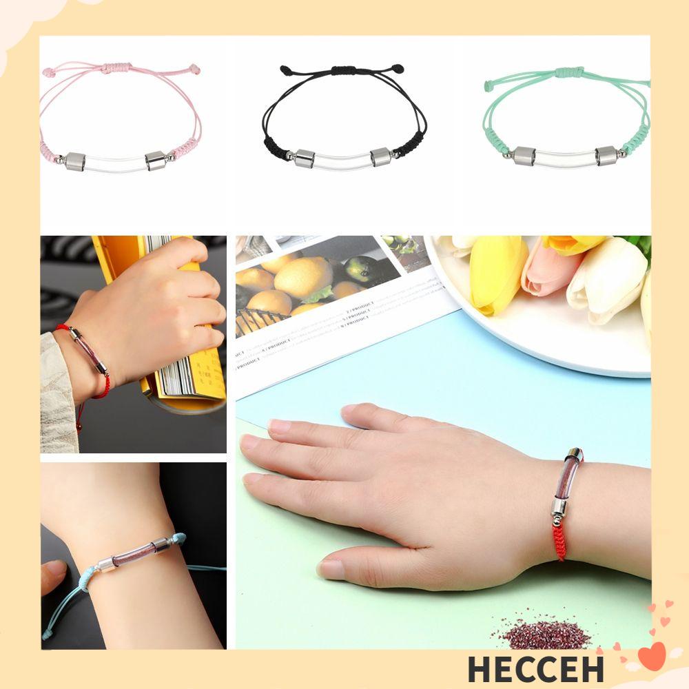 Hecceh จี้สร้อยคอ สร้อยข้อมือ รูปขวดน้ํา DIY
