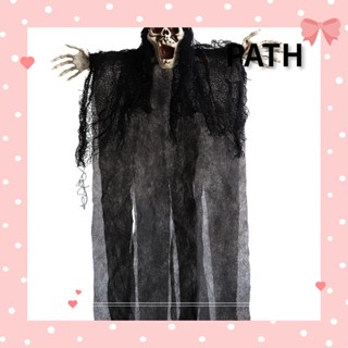 Path จี้หัวกะโหลกผี DIY สําหรับแขวนตกแต่งปาร์ตี้ฮาโลวีน