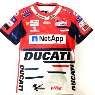 Gp MOTO Ducati Racing Team เสื้อยืดโปโล แขนสั้น แห้งเร็ว เหมาะกับฤดูร้อน สําหรับผู้ชาย ขี่จักรยาน กลางแจ้ง