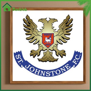 【Doub X ✮】ภาพวาดปักเพชร ทรงกลม ลาย St Johnstone F.C. 5D DIY ศิลปะหัตถกรรมตกแต่ง ✮