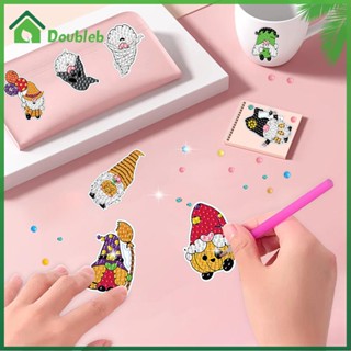 【Doub X ✮】สติกเกอร์ปักครอสสติตช์คริสตัล รูปการ์ตูนสัตว์ โนม โมเสก สร้างสรรค์ DIY สําหรับเด็ก และผู้ใหญ่ ผู้เริ่มต้น ✮