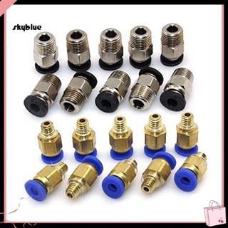 [Sy] อุปกรณ์เชื่อมต่อนิวเมติก PC4-M10 PC4-M6 สําหรับเครื่องพิมพ์ 3D 20 ชิ้น