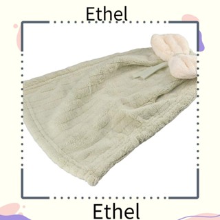 Ethel1 ผ้าขนหนู ผ้าฝ้ายแท้ แบบแขวน ดูดซับน้ํา แห้งเร็ว ไม่ทิ้งรอย สําหรับห้องครัว