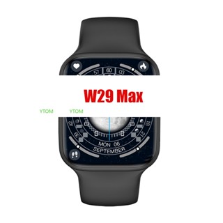 Iwo W29 Max SmartWatch Series 9 นาฬิกาข้อมือสมาร์ทวอทช์ ไร้สาย ชาร์จซ้ําได้ สําหรับผู้ชาย ผู้หญิง เหมาะกับการเล่นกีฬา 9