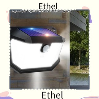 Ethel1 โคมไฟติดผนัง พลังงานแสงอาทิตย์ PIR