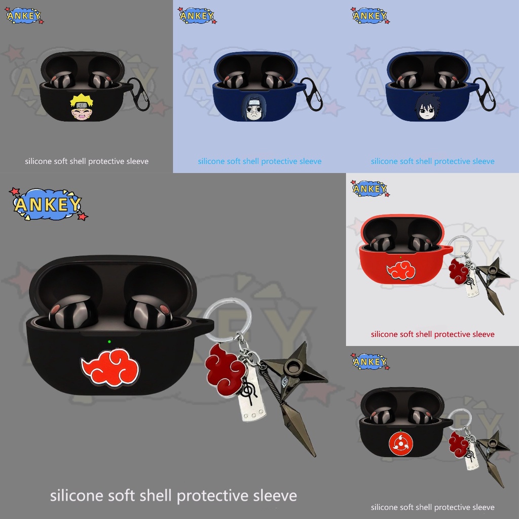 เคสหูฟังซิลิโคนนิ่ม แบบป้องกัน ลายเด็กผู้ชายน่ารัก พร้อมจี้ สําหรับ Sony WF-1000XM5 WF-1000XM4 WF-10
