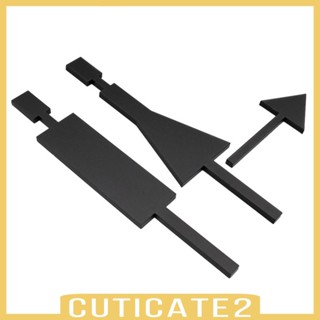 [Cuticate2] ป้ายสัญลักษณ์ประตูห้องน้ํา 3D สําหรับจอดรถ ชักโครก ผู้ชาย ผู้หญิง