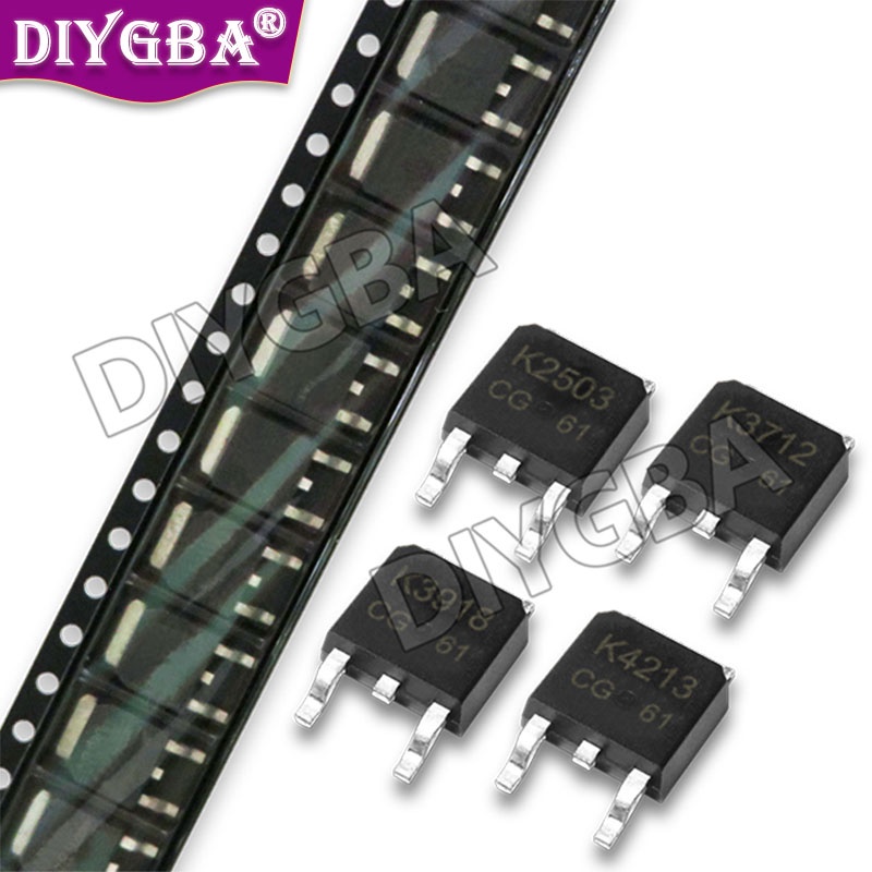 10PCS 2SK3918 K3918 TO-252 2SK2503 K2503 2SK3712 K3712 2SK3377 K3377 2SK3850 K3850 2SK3919 K3919 K39