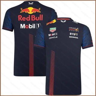 เสื้อยืดแขนสั้น พิมพ์ลาย Oracle Red Bull Racing Team HQ1 2023 พลัสไซซ์ QH1