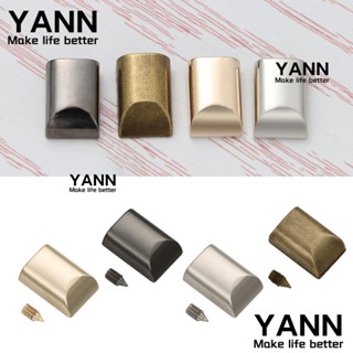 Yann1 ตัวหยุดซิป ขนาด 16.5*11.2 มม. สําหรับกระเป๋าหนัง งานฝีมือ DIY 10 ชิ้น