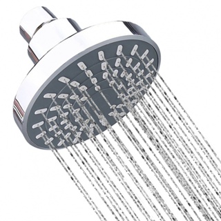 Shower Head Self-cleaning Nozzle Wall-Mounted Adjustable Flow Control Durable