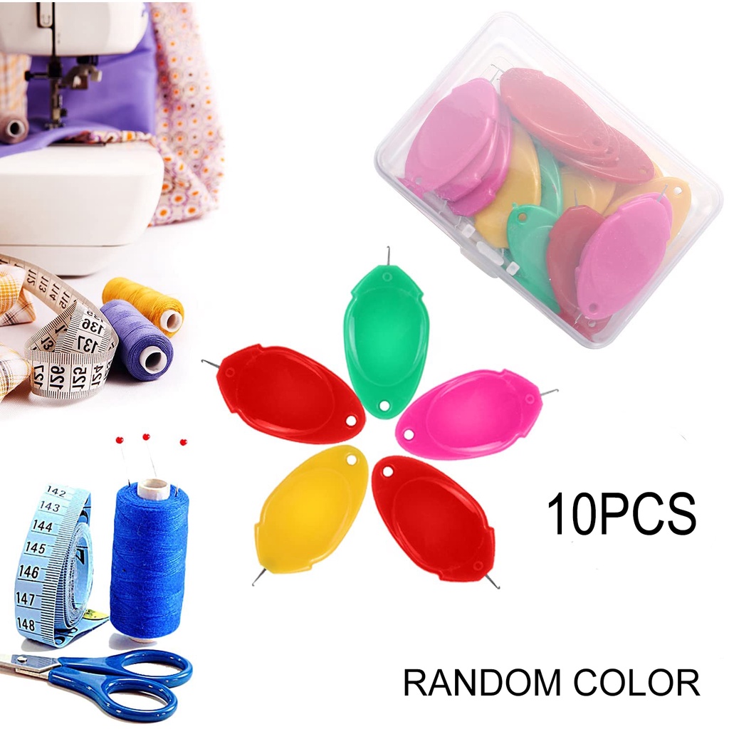 เข็มพลาสติก ติดตั้งง่าย สําหรับจักรเย็บผ้า 10 ชิ้น - รูปที่ 5