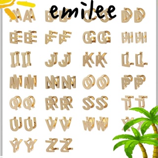 Emilee ต่างหูสตั๊ด เครื่องประดับแฟชั่น ทองแดง ขนาดเล็ก 1 คู่