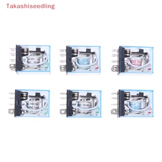 (Takashiseedling) Ly2nj HH62P รีเลย์โคมไฟ LED 10A 8 Pins