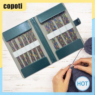 Copoti ถุงมือถักโครเชต์ แบบไม้ 20 ซม. 1 ชุด สําหรับบ้าน DIY