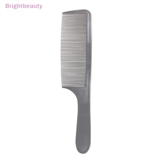 Brightbeauty แปรงหวีผม ทรงโค้ง ป้องกันไฟฟ้าสถิตย์ สําหรับร้านตัดผม