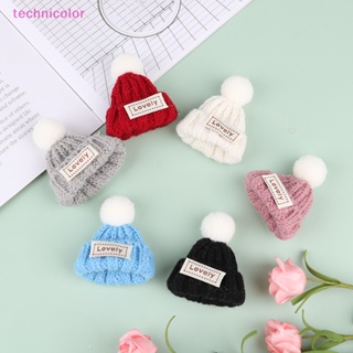 [technicolor] ใหม่ พร้อมส่ง หมวกน่ารัก ขนาดเล็ก 1/6 สําหรับบ้านตุ๊กตา ของขวัญวันเกิด