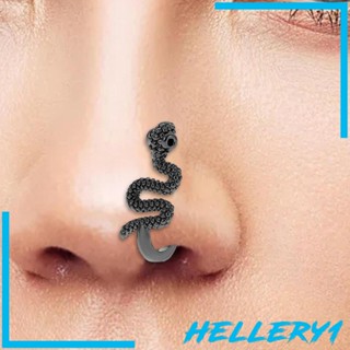 [Hellery1] เครื่องประดับร่างกาย จมูกงู ทองแดง สไตล์พังก์ แฟชั่นสําหรับผู้หญิง