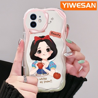 เคสโทรศัพท์มือถือ ซิลิโคนนุ่ม ใส กันกระแทก ลายการ์ตูนสโนว์ไวท์ หลากสี สําหรับ iPhone 12 12 Pro 12 Mini 12 Pro Max