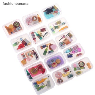 [fashionbanana] ใหม่ พร้อมส่ง ขวดเครื่องดื่ม ขนาดเล็ก 1:12 สําหรับบ้านตุ๊กตา 5 ชิ้น