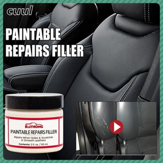 Rayhong Leather Filling Paste Car Seat Scratch Repair Sofa Leather Breakage Renovation Repair Paste cod