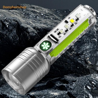 [Domybestshop.th] Xhp50 โคมไฟ LED 500mAh 800LM 6 โหมด IPX4 กันน้ํา สําหรับกลางแจ้ง