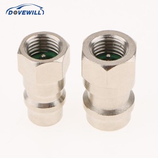 [Dovewill] อะแดปเตอร์พอร์ตชาร์จ 1/4SAE A/ Retrofit R12 2 ชิ้น