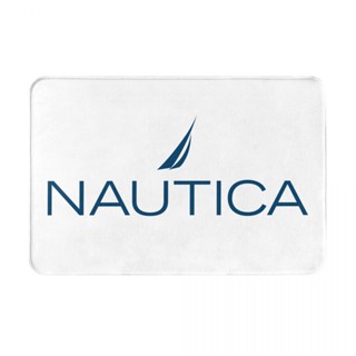 Nautica (1) พรมเช็ดเท้า ผ้าสักหลาด กันลื่น ดูดซับน้ํา แห้งเร็ว 16x24 นิ้ว สําหรับห้องน้ํา พร้อมส่ง