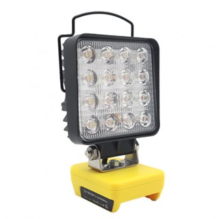 ไฟ LED ขนาดกะทัดรัด สําหรับ Dewalt แบตเตอรี่ 20V เหมาะสําหรับการประชุมเชิงปฏิบัติการและการใช้งานกลางแจ้ง