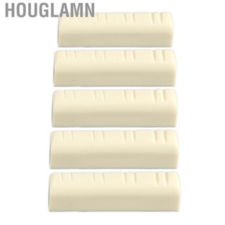 Houglamn Mandolin Nut Accessory Durable Plastic 8 String Bridge Easy Installation Standard Design for Replacement