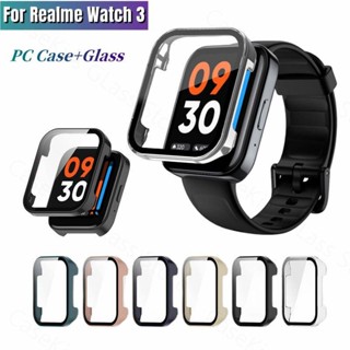 สําหรับ Realme watch 3 Pro กระจกนิรภัยกันชน เคสสมาร์ทวอทช์