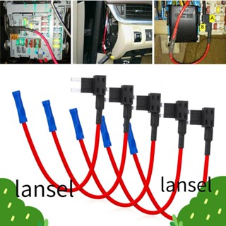 Lansel อะแดปเตอร์ฟิวส์วงจรไฟฟ้า อุปกรณ์เสริมรถยนต์