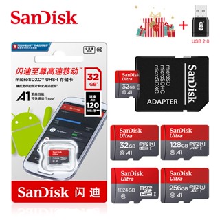 การ์ดหน่วยความจํา Micro SD 128GB 64GB Class10 256GB Microsd 32GB 512GB 1TB SD/TF สําหรับโทรศัพท์มือถือ