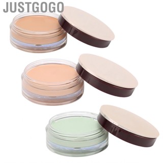 Justgogo Facial    Makeup 20g Spots Coverage Brightening Refreshing Texture for Daily Use