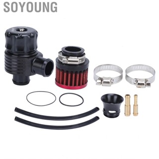 Soyoung Blow Off Valve Adjustable Dump for ATV Replacement Polaris RZR Turbo/Pro XP